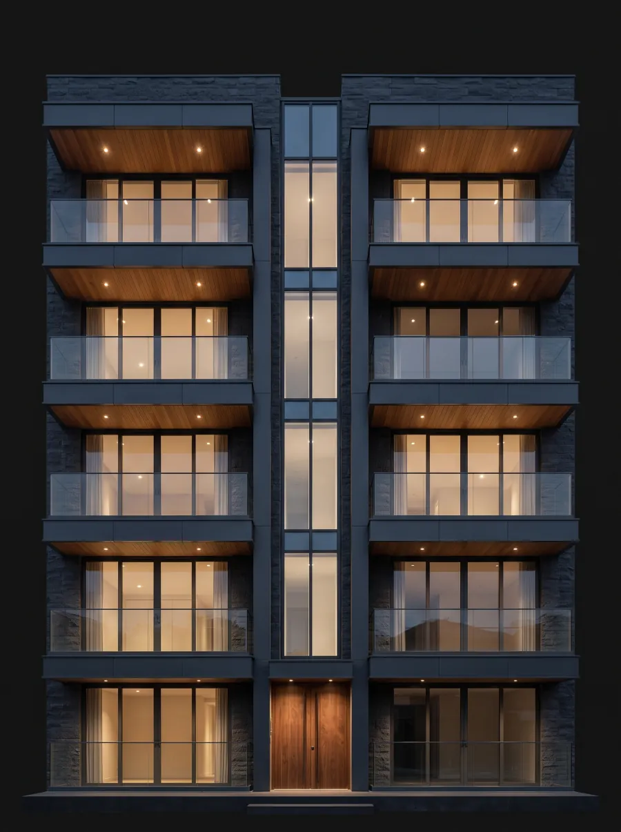 Apartment tower